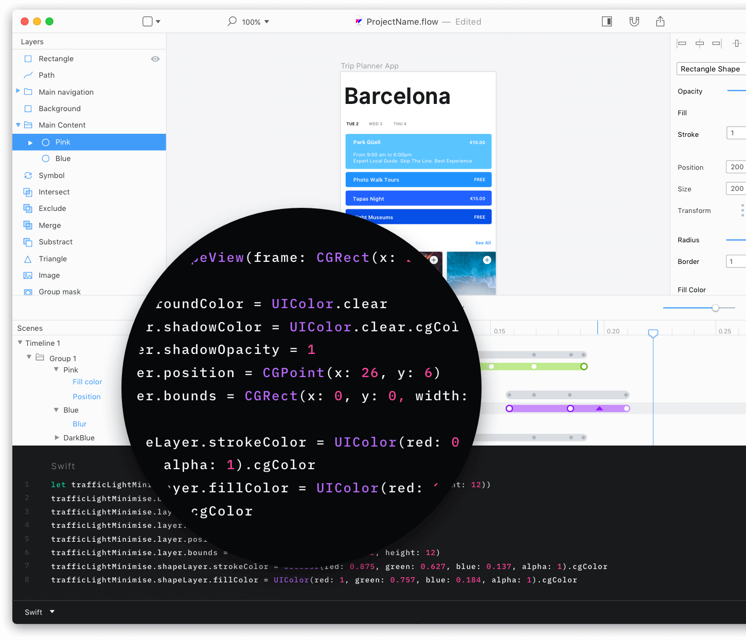 Flow - A new class of motion design for mobile and web.